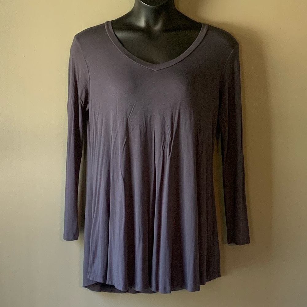 Gray Tunic Top